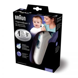 BRAUN Themoscan 5 Infrared Ear Thermometer IRT6020