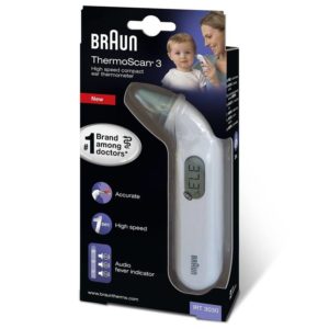 [CLEARANCE] BRAUN ThermoScan 3 Infrared Ear Thermometer IRT3030