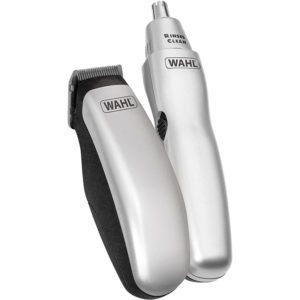 WAHL Grooming Mens Trimmer and Travel Set Pouch