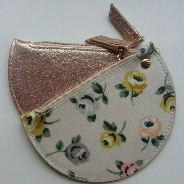 CATH KIDSTON Double Half Moon Purse Solid - Rose Gold - Image 2