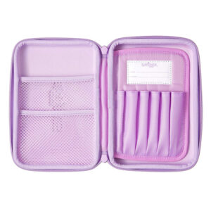 SMIGGLE Pencil Case Hard Top Shimmy – Lilac