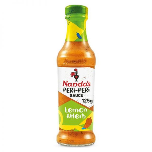 NANDO’S PeriPeri Sauce Lemon and Herb Extra Mild 250g Rose's Treats