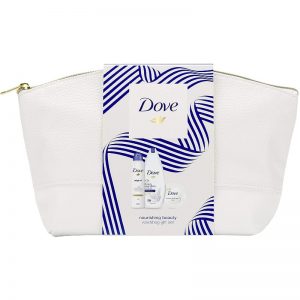 DOVE Nourishing Beauty Wash Bag Gift Set 3 piece