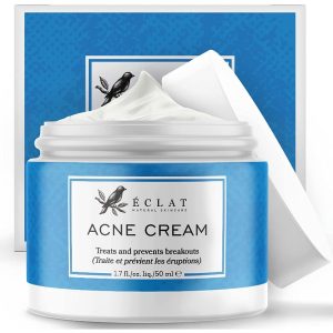 ECLAT 𝗔𝗗𝗩𝗔𝗡𝗖𝗘𝗗 Acne Cream – 2X CLEARER SKIN with SaliClear TECHNOLOGY – Encapsulated Vitamin C and NANO SALICYLIC ACID