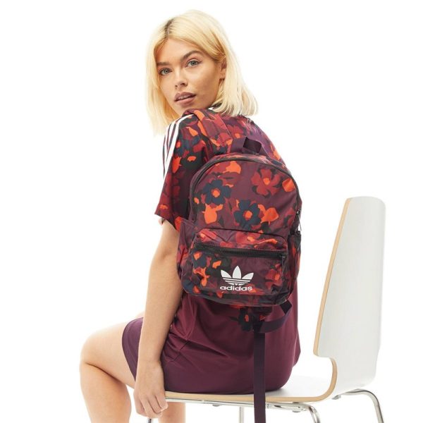 ADIDAS Originals Womens Her Studio London Graphic Backpack Multi Coloured - Image 2