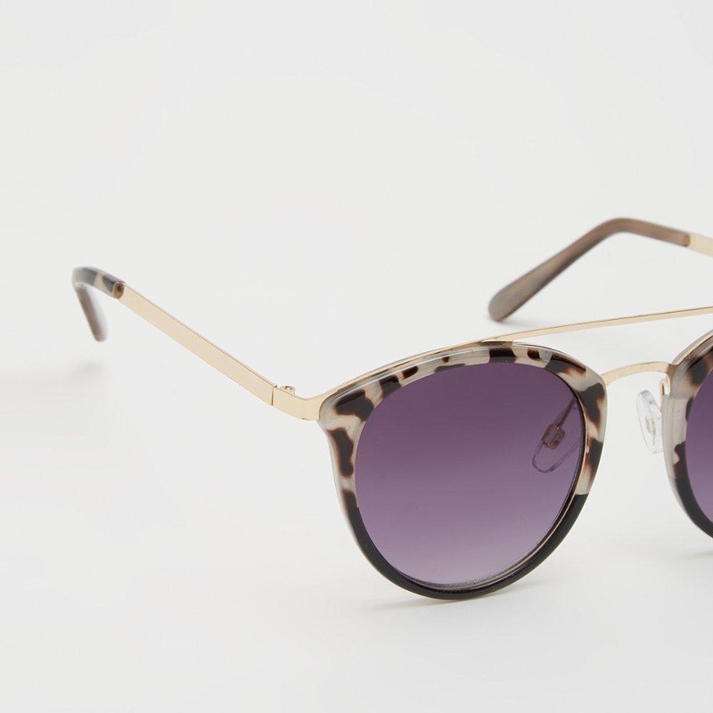 DOROTHY PERKINS Grey Tort Round Sunglasses Grey AQQ03704-131-57 - Image 3