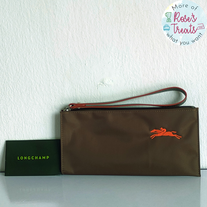 LONGCHAMP Le Pliage Club Pouch Wristlet - Green Khaki - Image 2