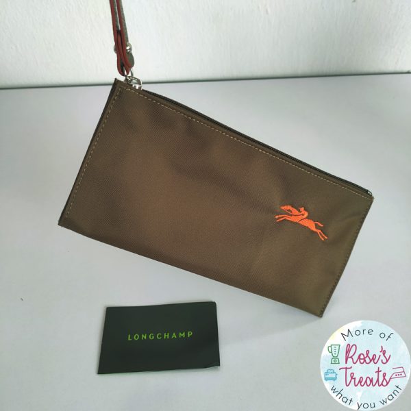 LONGCHAMP Le Pliage Club Pouch Wristlet - Green Khaki - Image 5