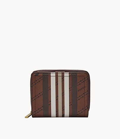 FOSSIL Logan RFID Multifunction Womens Wallet SL6512199 - BROWN/BLACK - Image 2