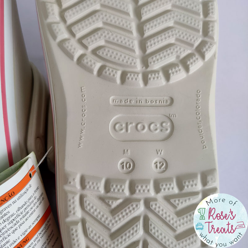 CROCS CROCBAND Clog Stucco/Melon US M10/ W12 - Image 4