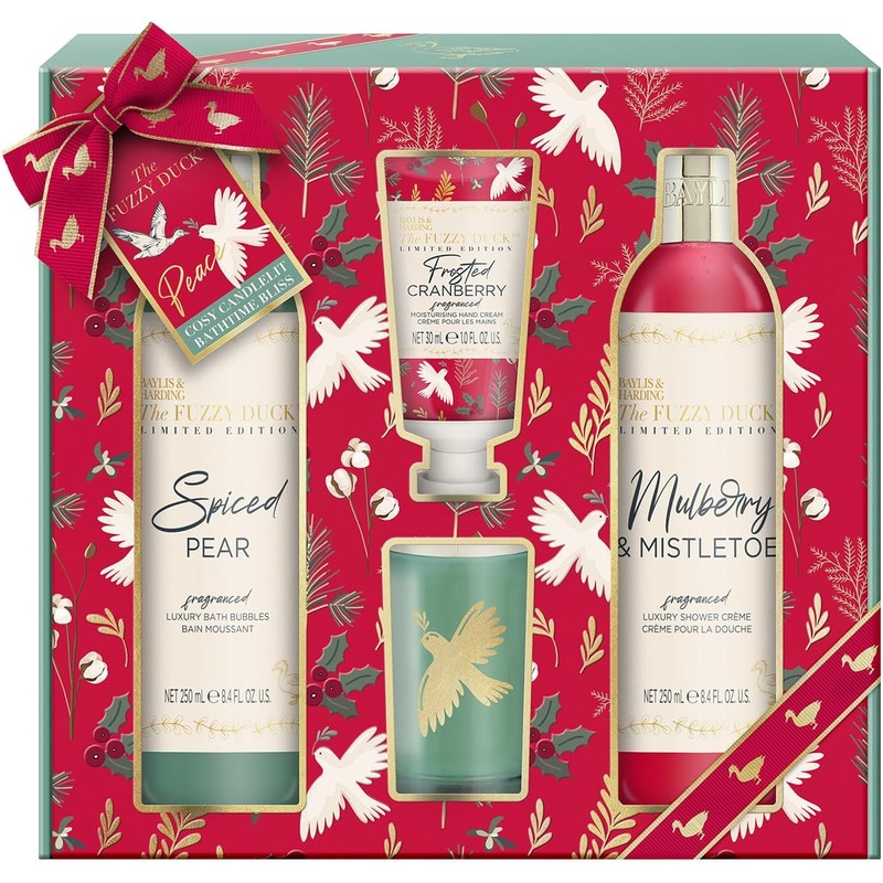 BAYLIS & HARDING The Fuzzy Duck Winter Wonderland Luxury Bathing Gift Set of 4 - Image 2