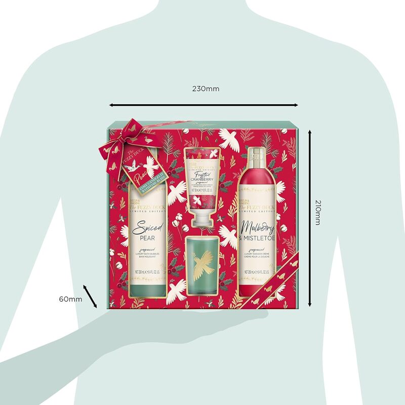 BAYLIS & HARDING The Fuzzy Duck Winter Wonderland Luxury Bathing Gift Set of 4 - Image 6