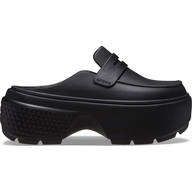 CROCS Stomp Loafer Black / Black - MENS UK6 / WOMEN UK7 / EU 39-40