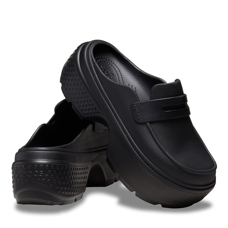 CROCS Stomp Loafer Black / Black - MENS UK6 / WOMEN UK7 / EU 39-40 - Image 2