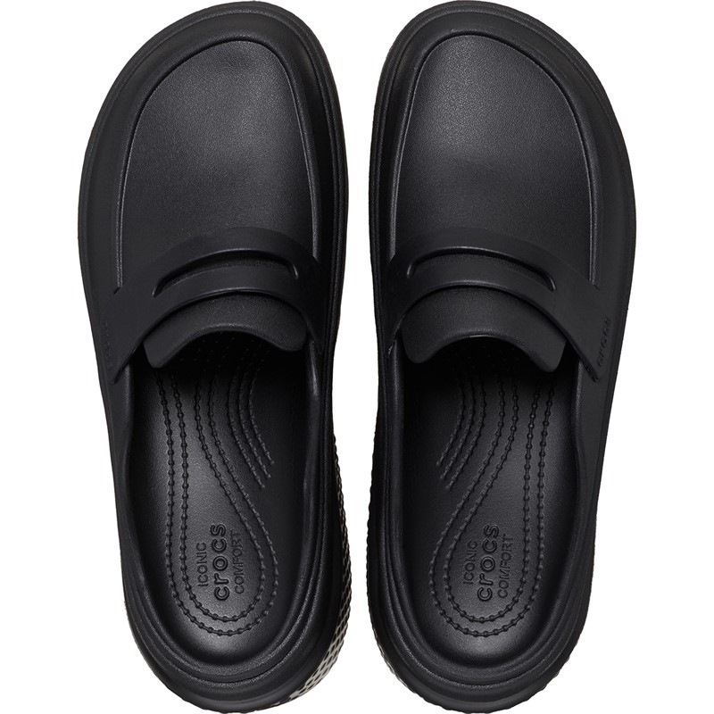 CROCS Stomp Loafer Black / Black - MENS UK6 / WOMEN UK7 / EU 39-40 - Image 5
