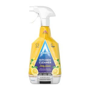 ASTONISH Kitchen Cleaner With Natural Oils 750ml Zesty Lemon