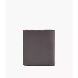 FOSSIL Joshua Vegan Cactus Bifold Wallet ML4478B109 – Lead Grey